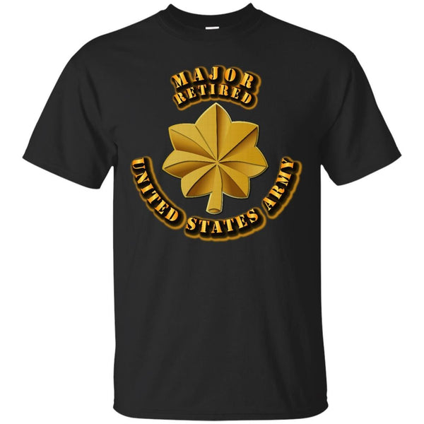 Army - Major Retired w txt T-Shirt