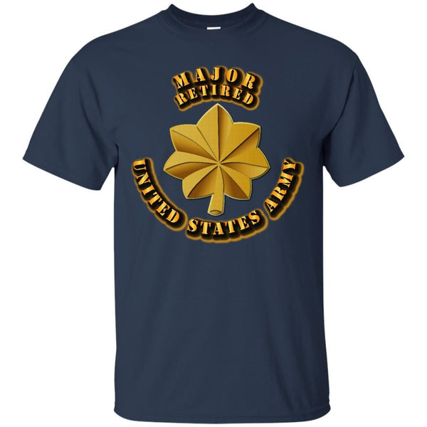 Army - Major Retired w txt T-Shirt