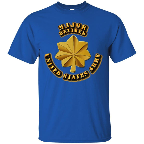 Army - Major Retired w txt T-Shirt